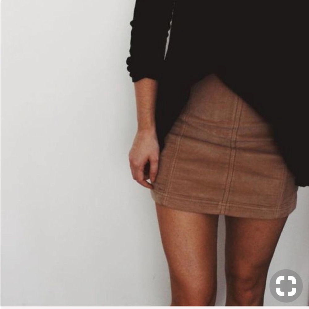 Trina Turk Khaki Skirt - Picture 1 of 5